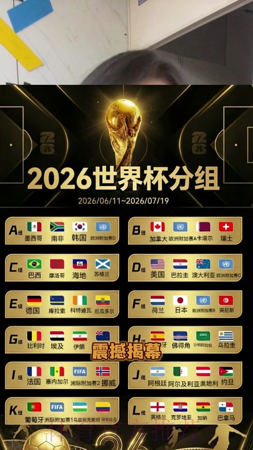 2026世界杯盘口推荐
